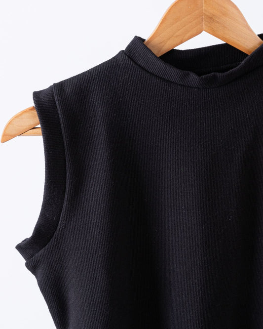 Black Basic Top sleeveless