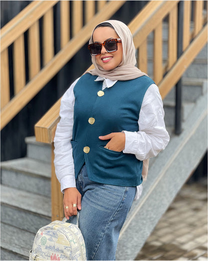 Khotwa Vest - Teal
