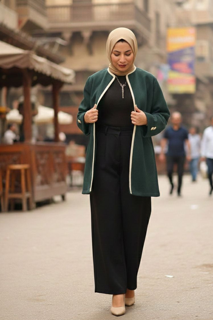 Yaqeen Jaket " Olive