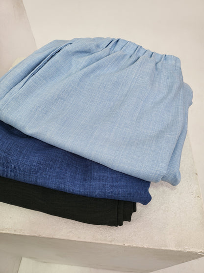 Wideleg Pants - BabyBlue
