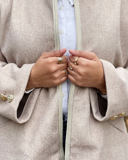 Yaqeen Jaket " Beige"