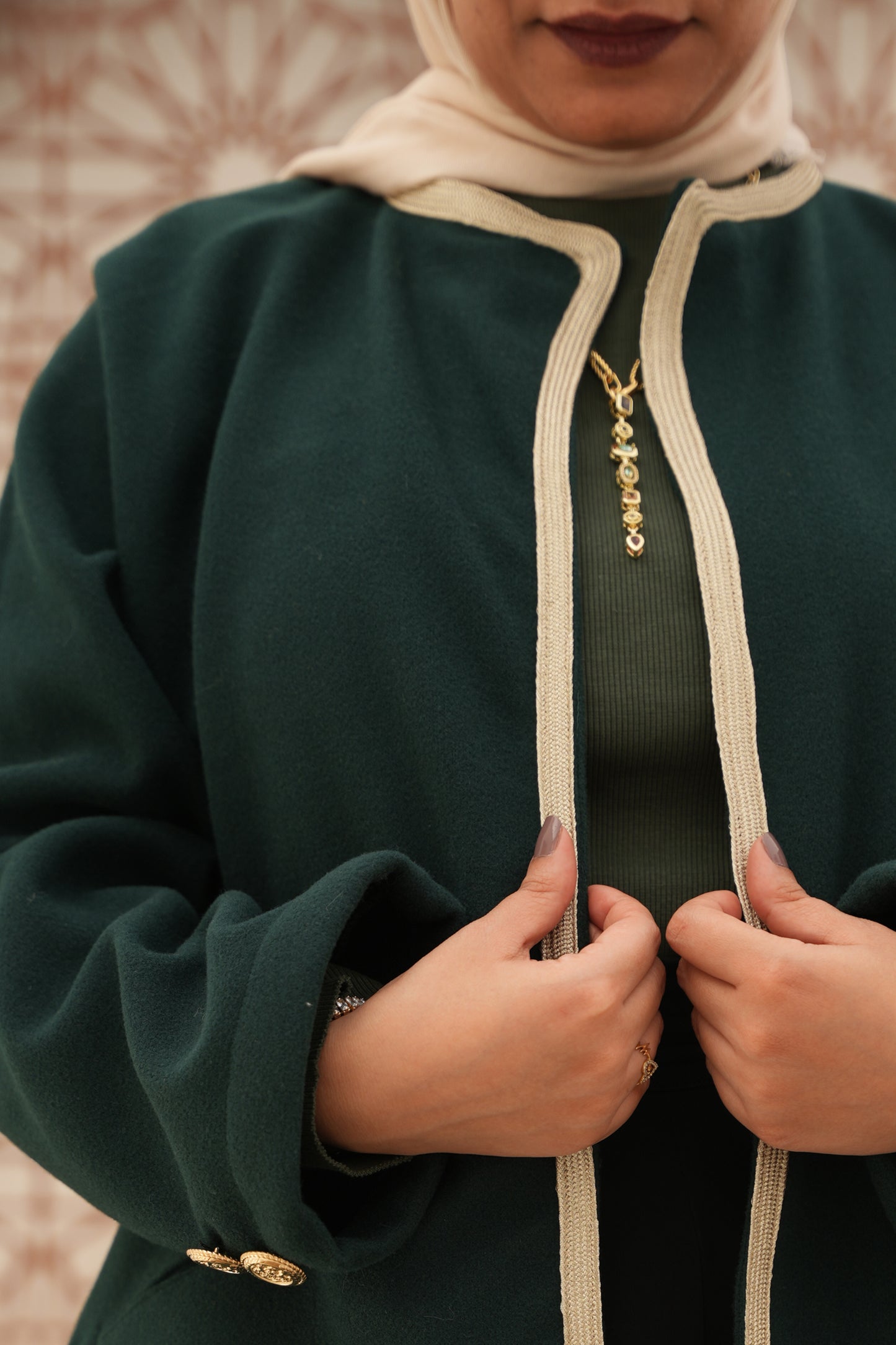 Yaqeen Jaket " Olive