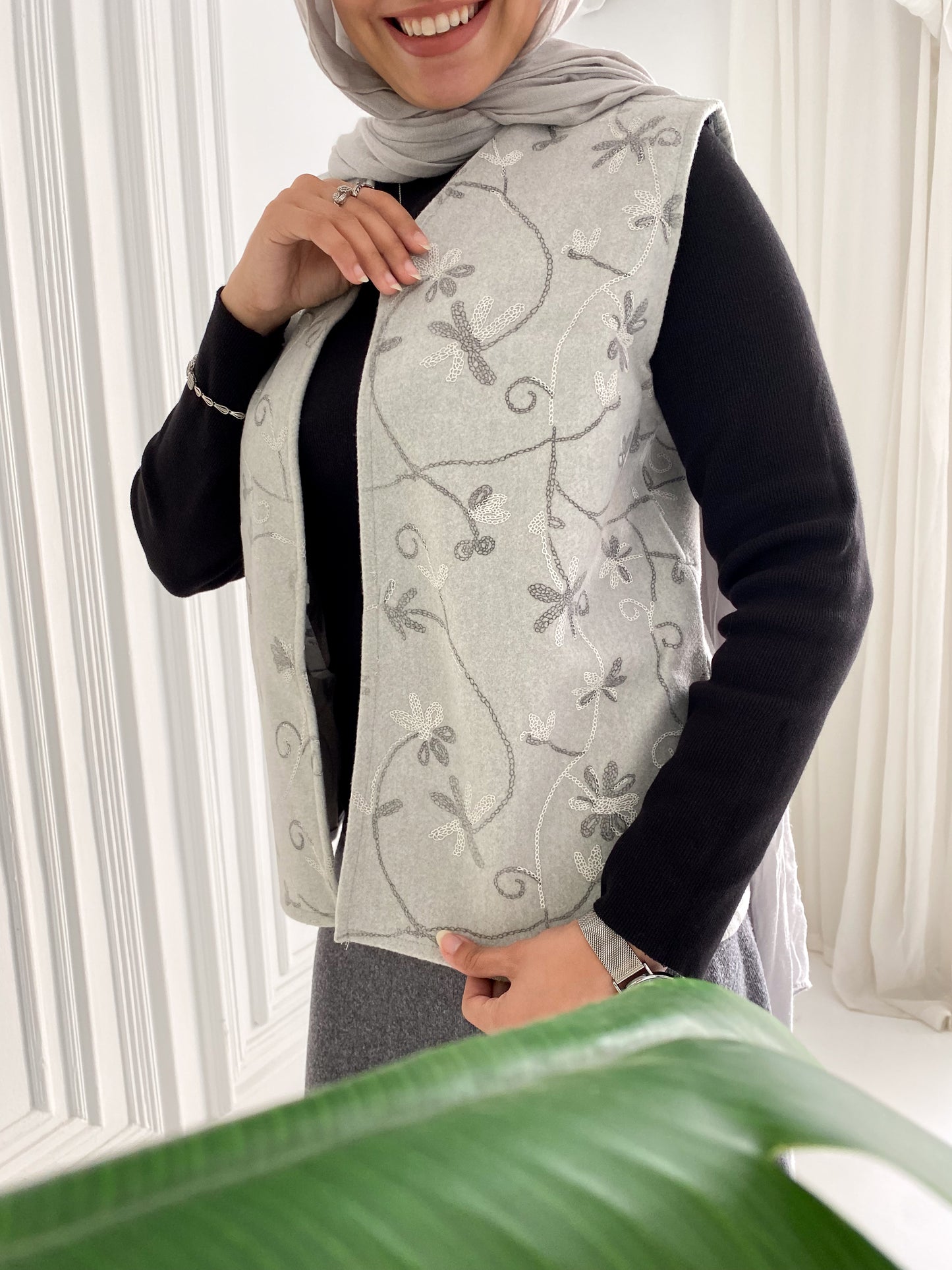 Floral Vest