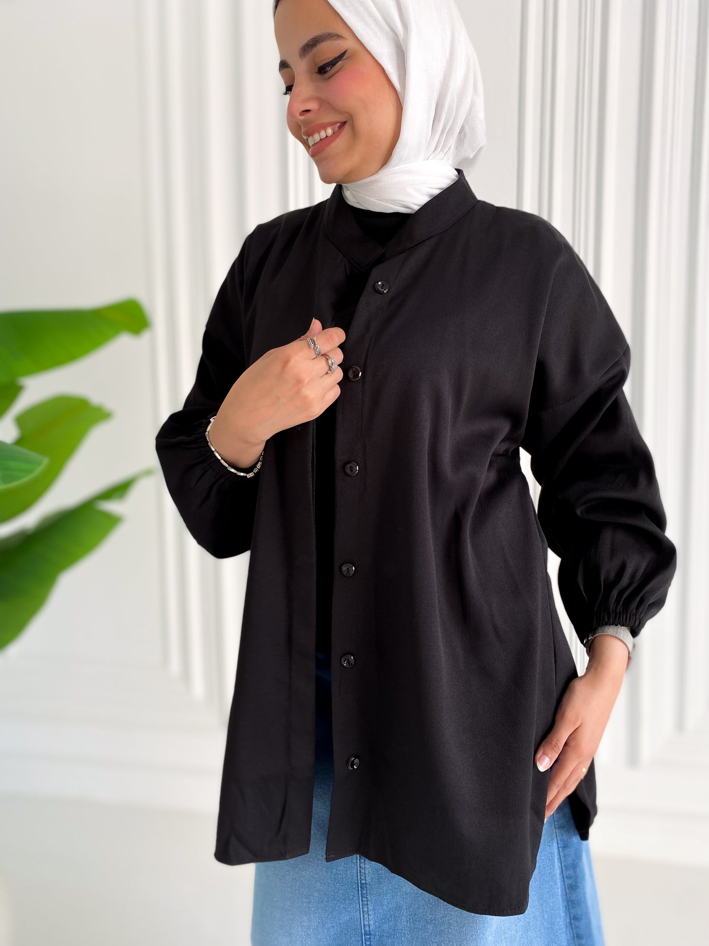 Black Velvet Chemise