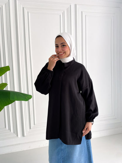 Black Velvet Chemise