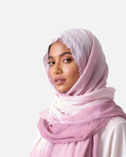 Lavander Degrade Scarf