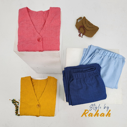 Cotton Eembroidery vest