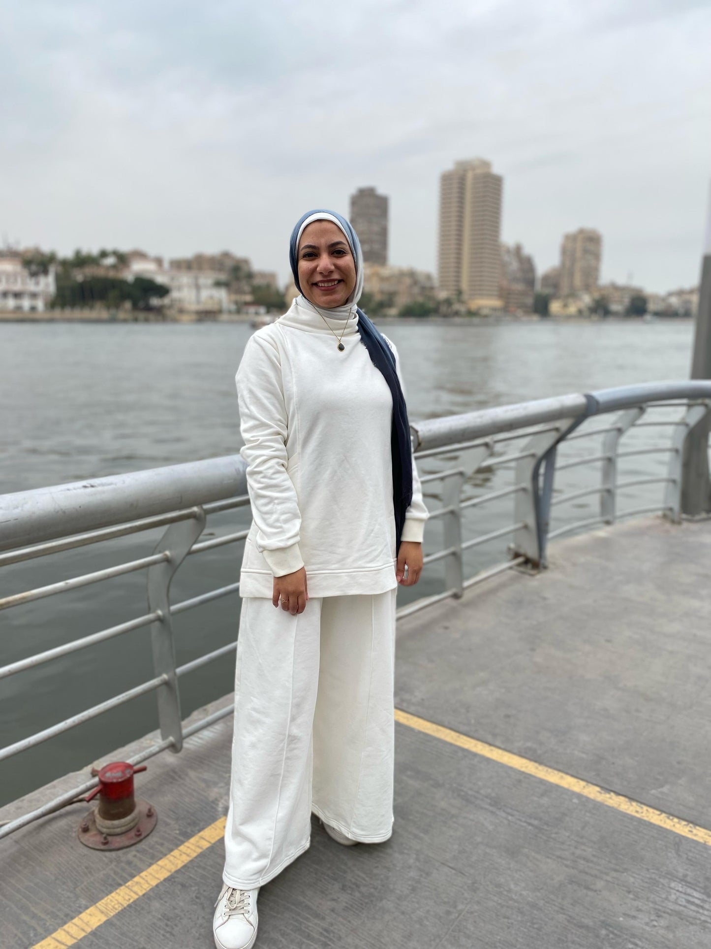 Casual Set-White