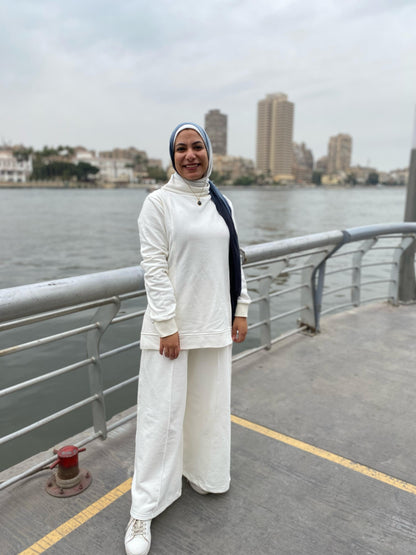 Casual Set-White