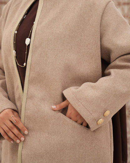 Yaqeen Jaket " Beige"